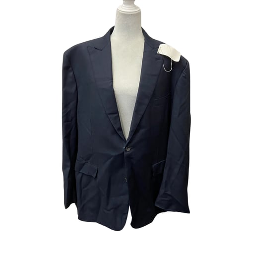 Navy Blazer - Hand Tailored in USA - Size Small - Men's Jacket